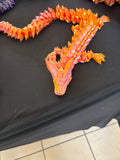 Rose gold Crystal dragon