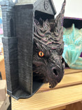 Inferno fire dragon book nook