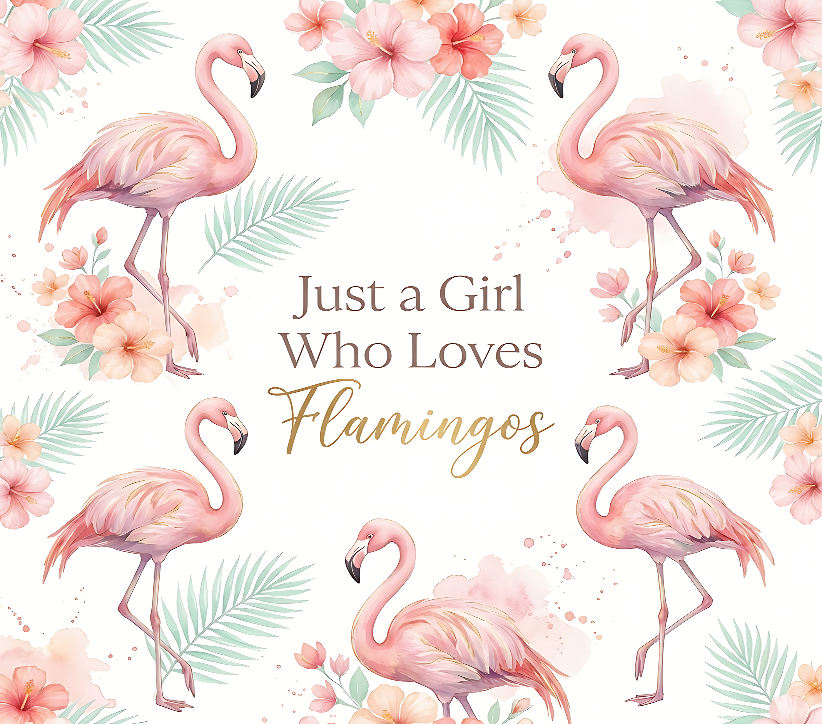 20-ounce Flamingo Tumbler