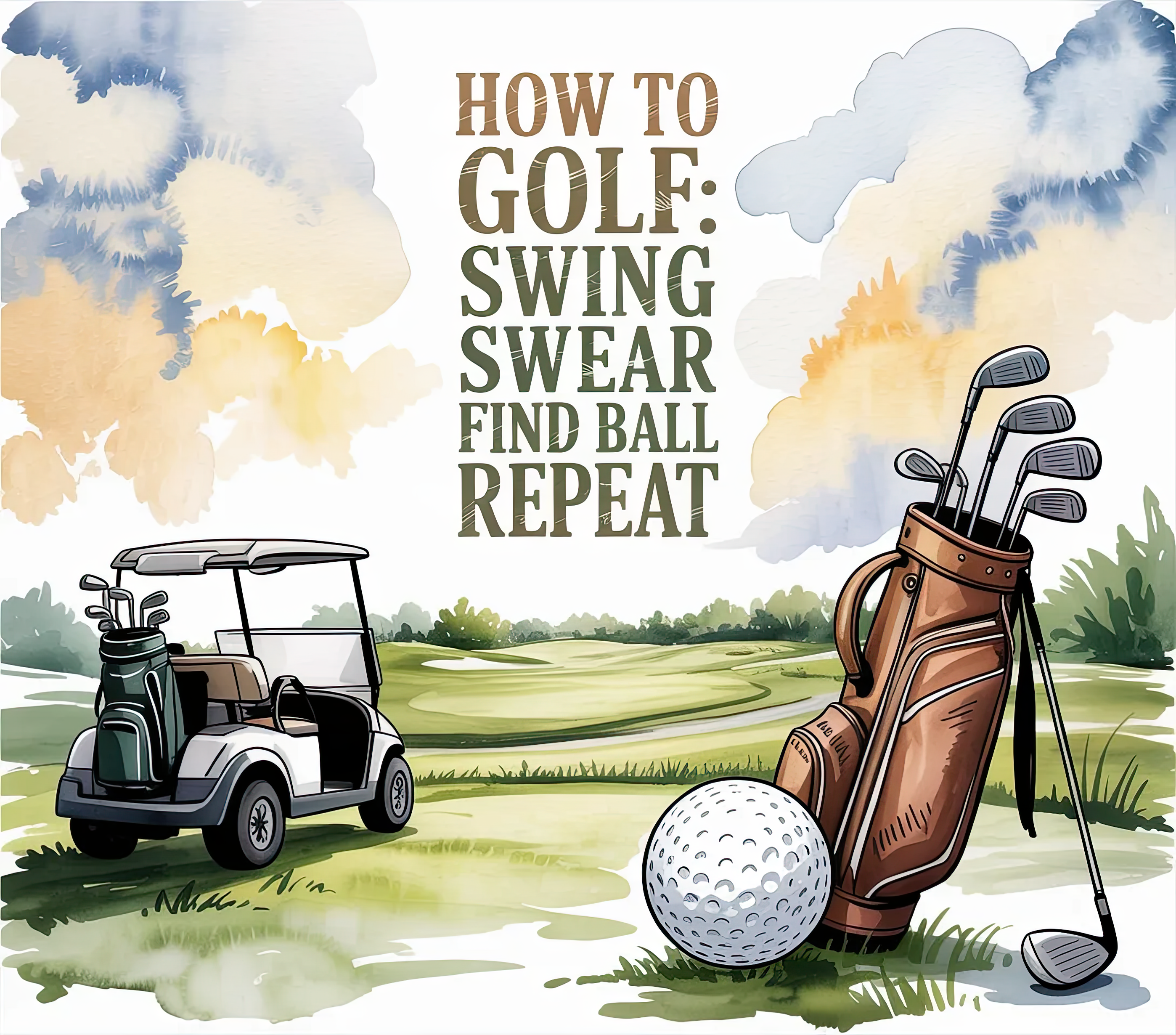 Golfing