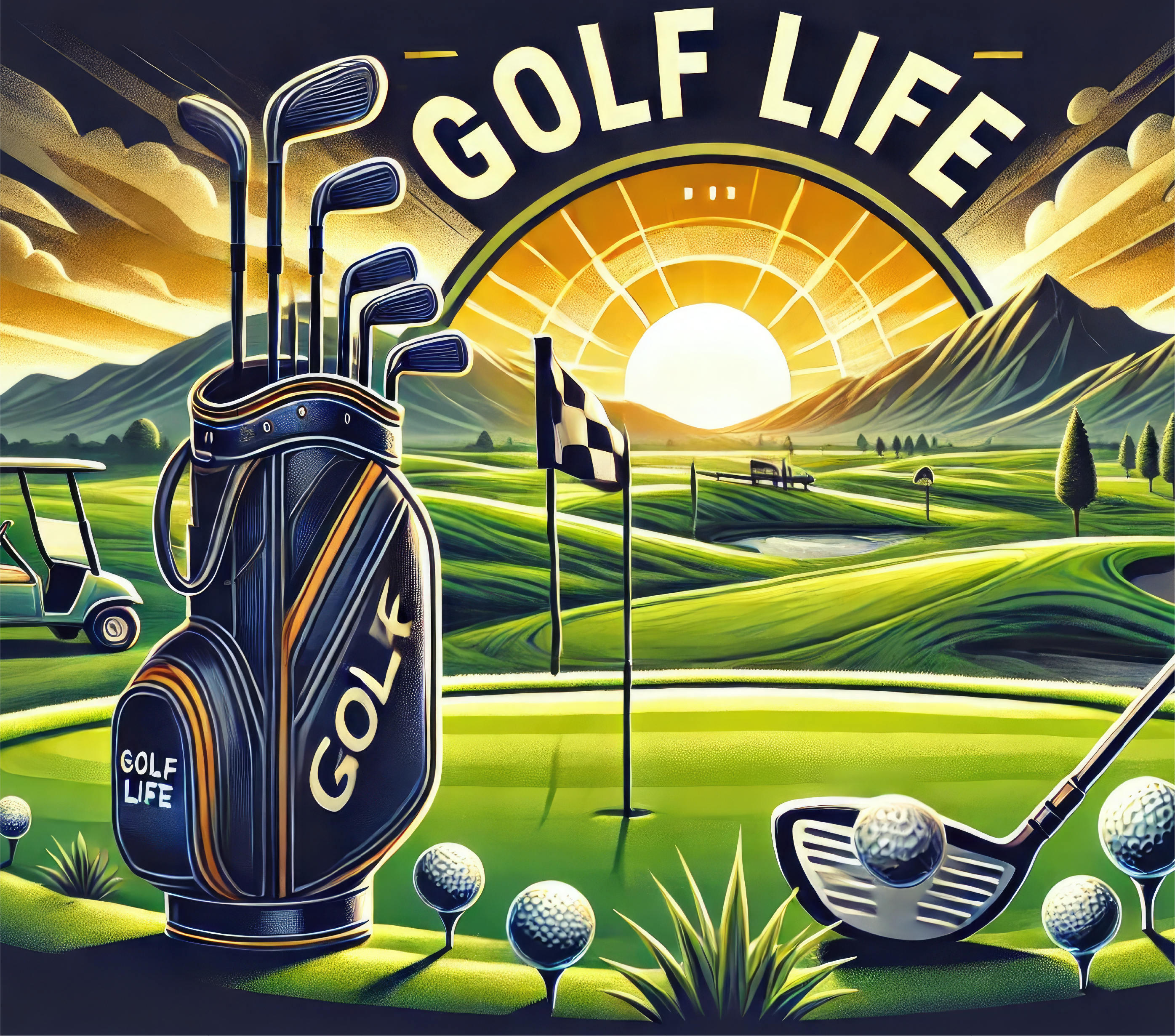 Golfing