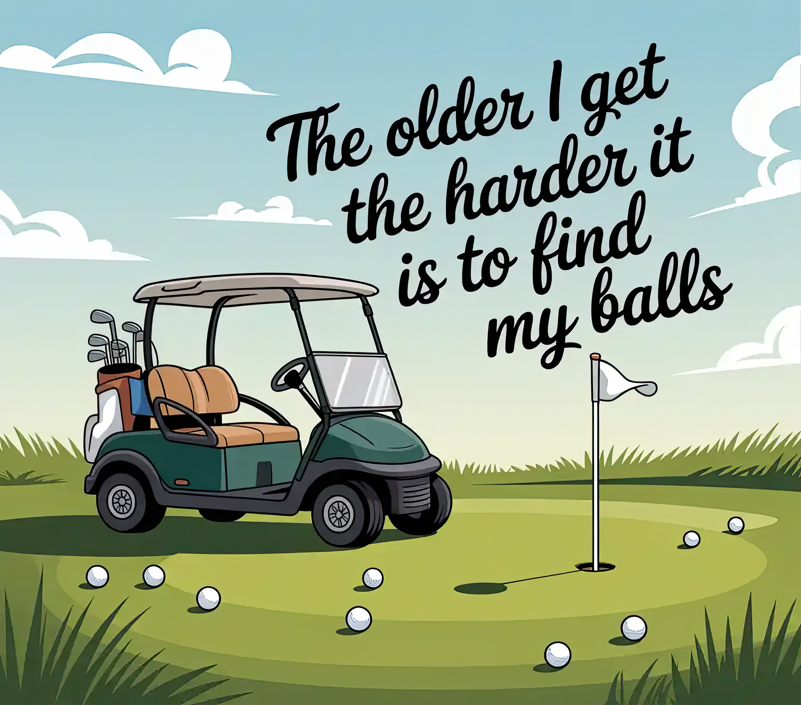 Golfing