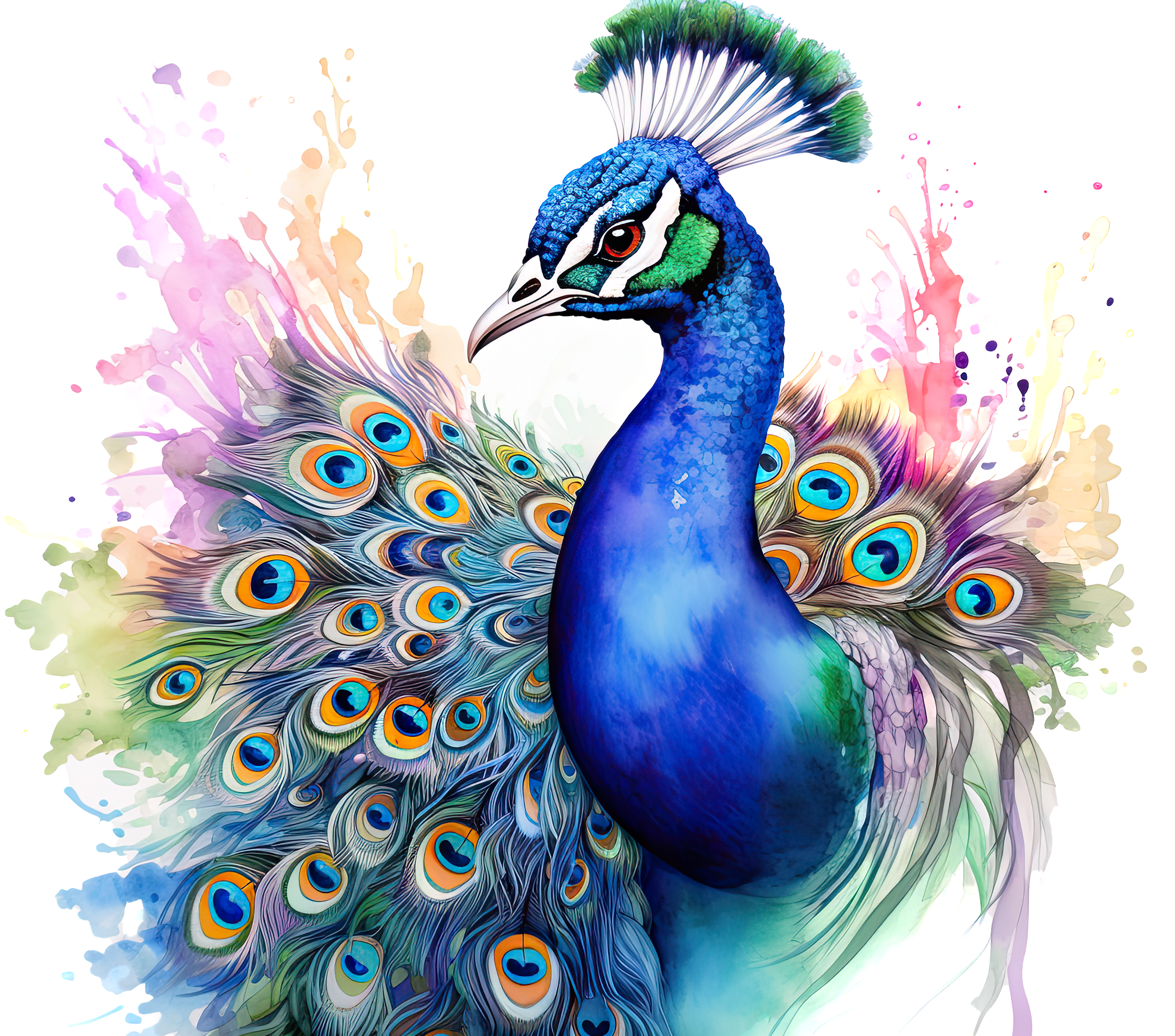20-ounce Peacock Tumblers