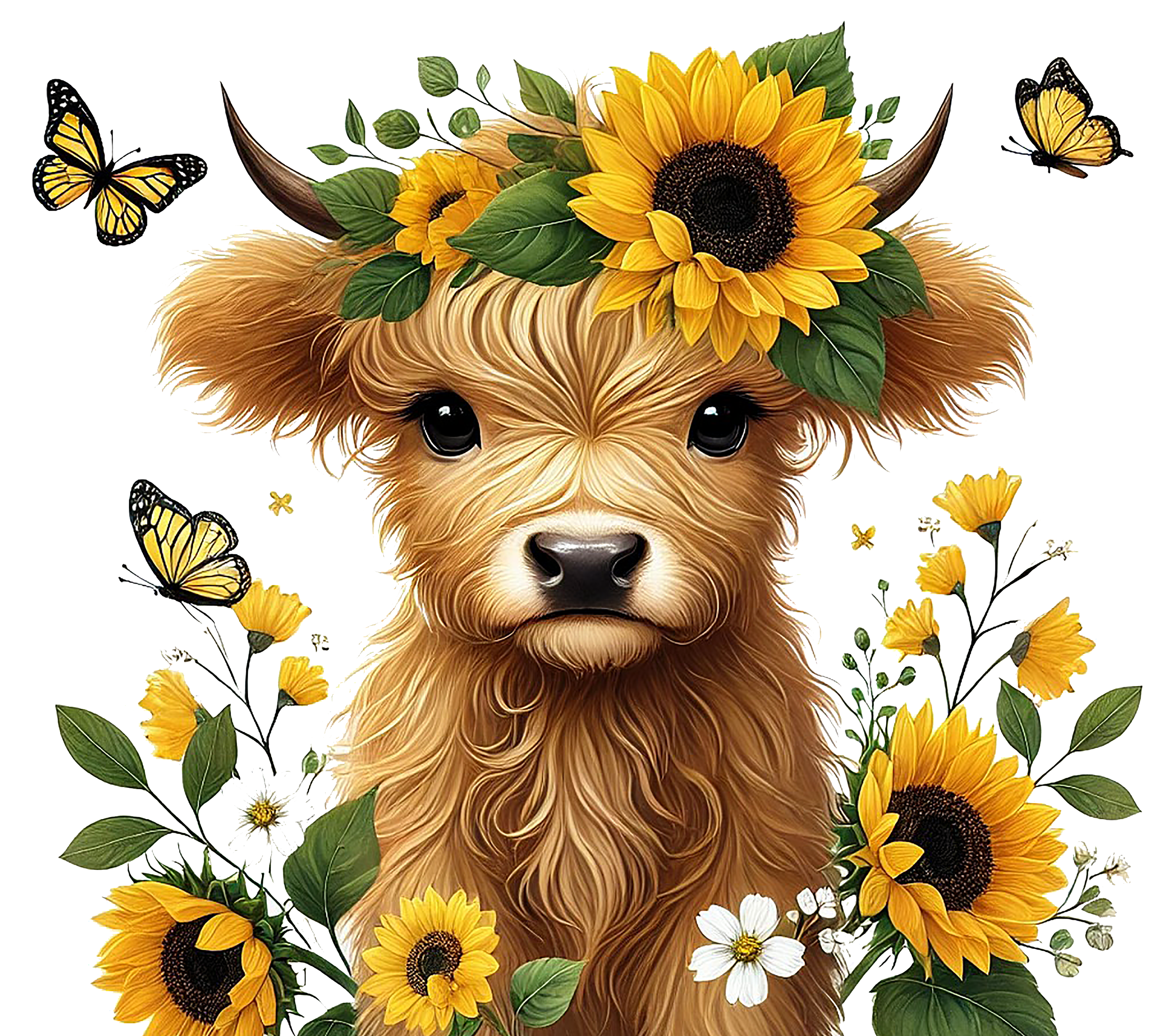 20-ounce Highland Cow Tumbler