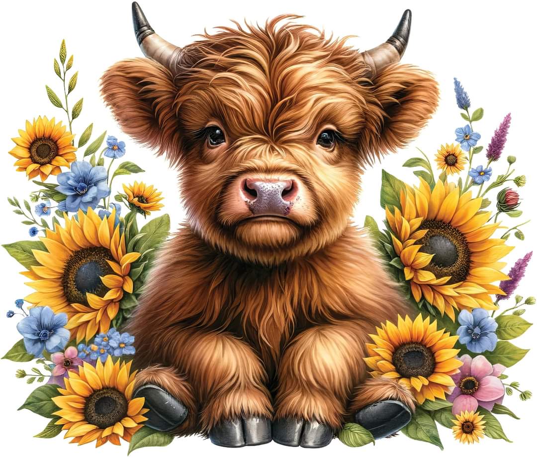 20-ounce Highland Cow Tumbler